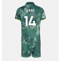 Tottenham Hotspur Archie Gray #14 Replica Third Minikit 2024-25 Short Sleeve (+ pants)